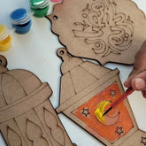 Ramadan Wooden Hangings DIY kit
