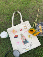 Just a Girl Tote Bag
