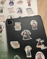 Muslimah Stickers Pack — Soft Colours & Gentle Reminders