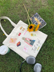 Just a Girl Tote Bag