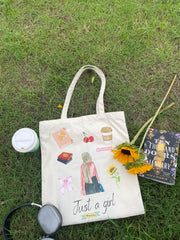 Just a Girl Tote Bag
